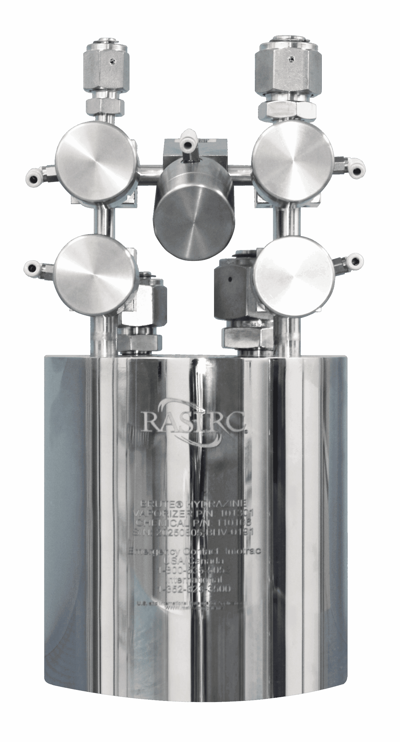 BRUTE Hydrazine OEM 5-Valve Vessel