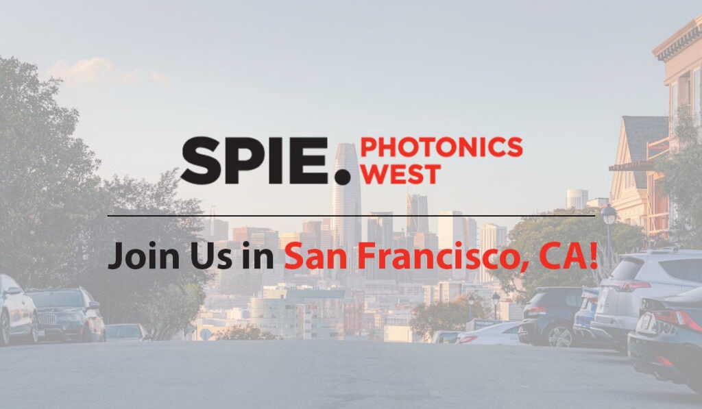 SPIE Photonics West Web
